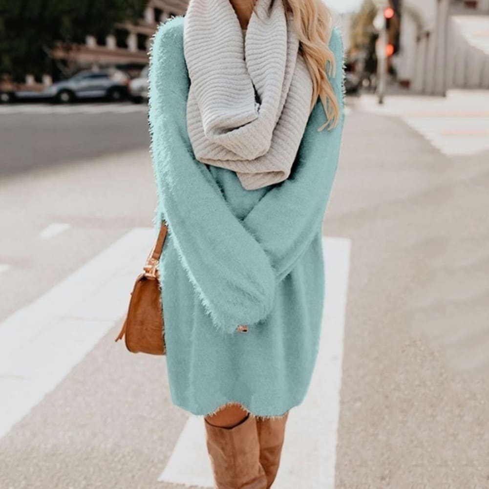 Robe Pull Ultra-douce à Manches Longues – Image 4