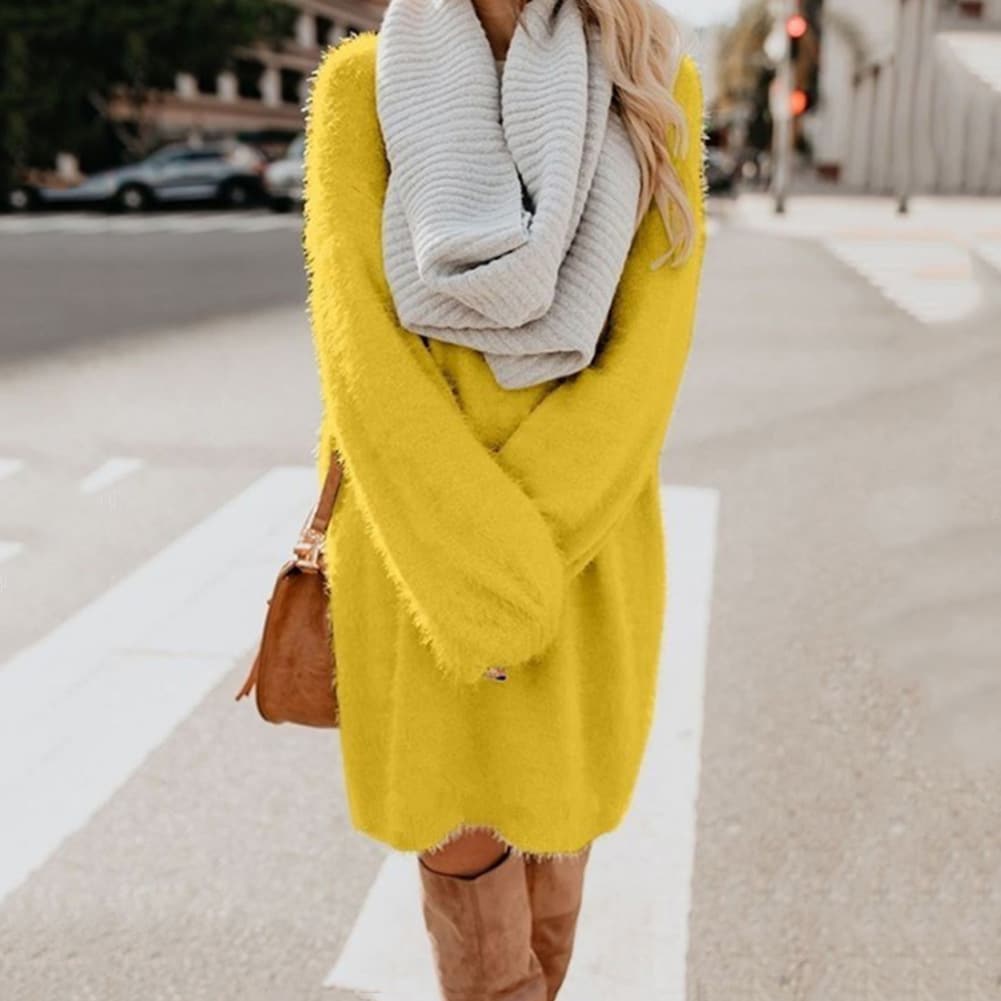 Robe Pull Ultra-douce à Manches Longues – Image 6