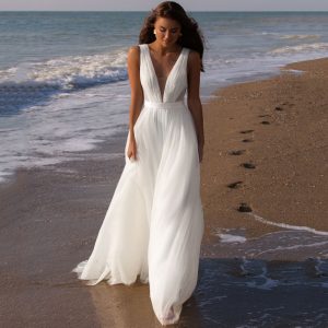 Robe de Mariée Bohème pour la Plage
