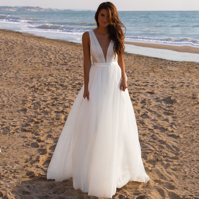 Robe de Mariée Bohème pour la Plage