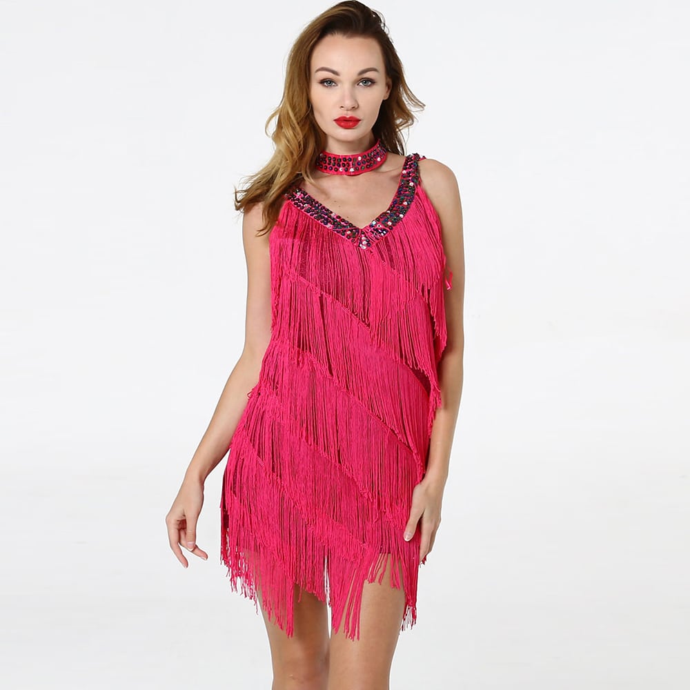 Robe Charleston à Volants en Biais – Image 6
