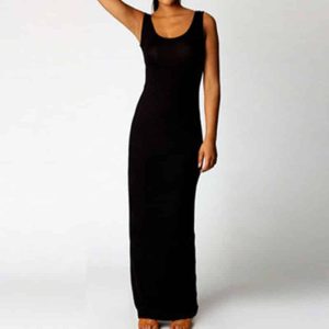 Robe Débardeur Longue Noire