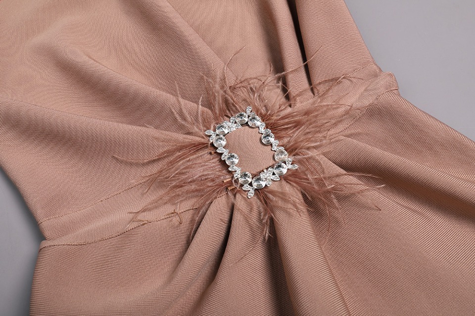 Robe Col Montant Sans Manche – Image 3
