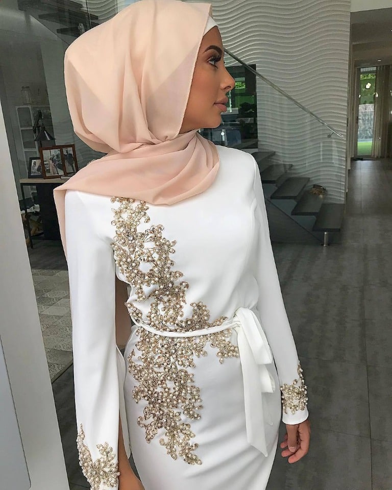 Robe de Mariée Kabyle Blanche – Image 3