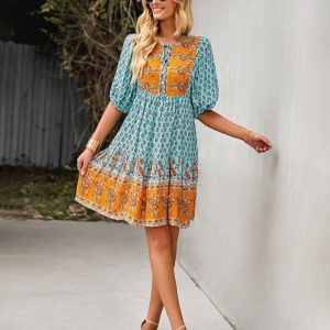 Robe Bohème Champêtre