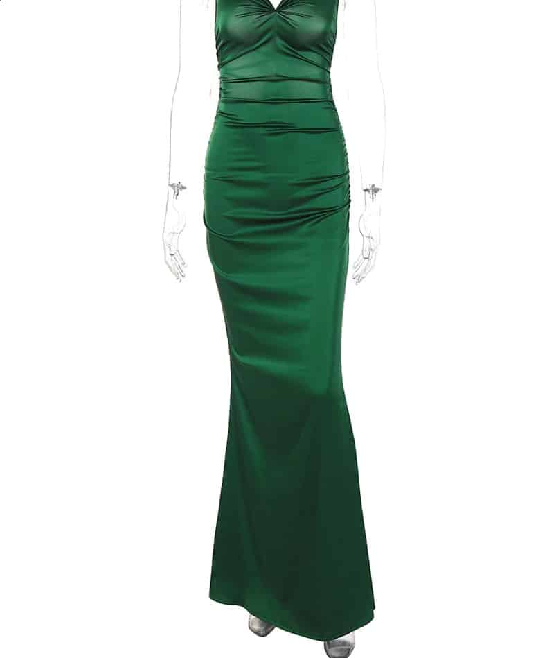 Robe de Soirée en Satin Élégante – Image 4