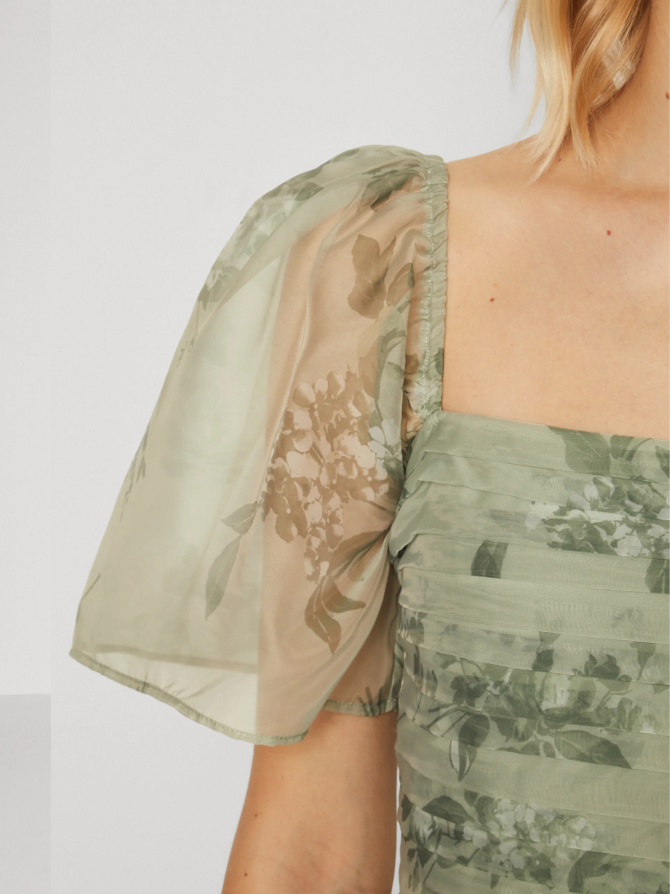 Robe Vert Sauge Dos Nu – Image 4