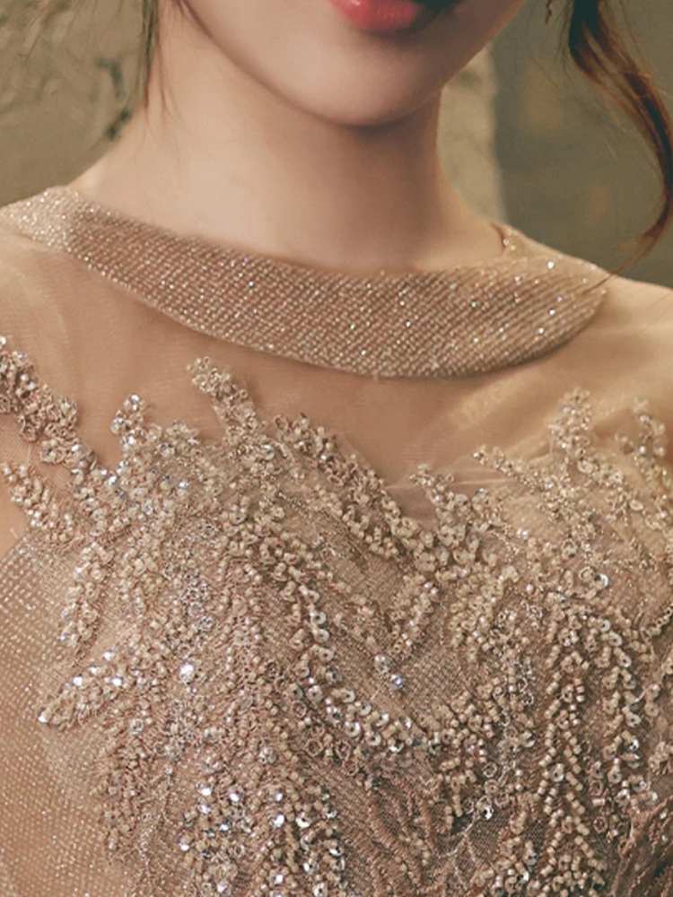 Robe de Cérémonie Kaki