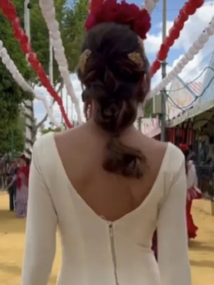 Robe de Mariée Gitane Espagnole