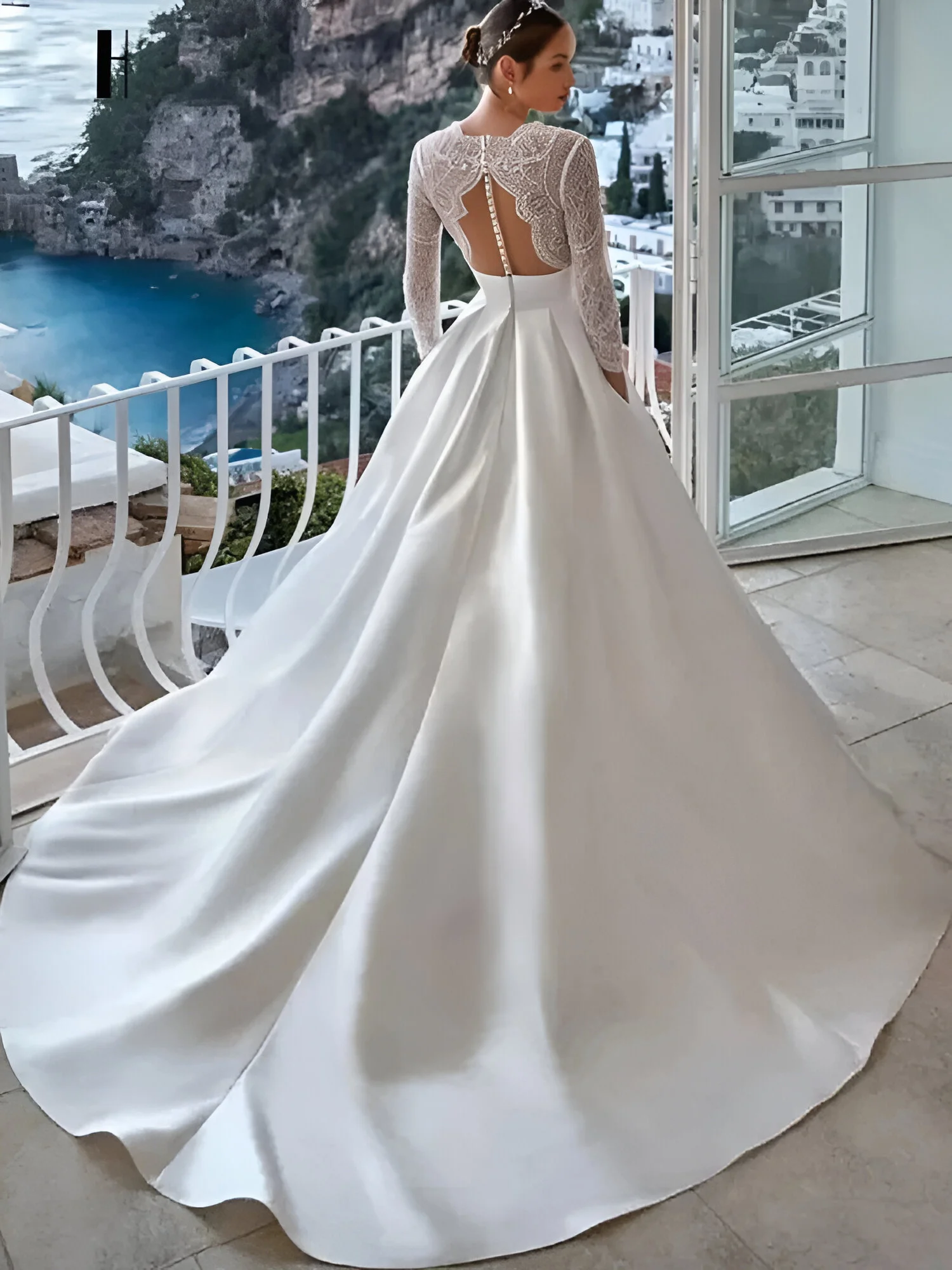 Robe de Mariée Taille Empire