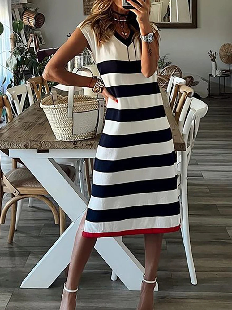 Robe Marinière pour Femme Chic
