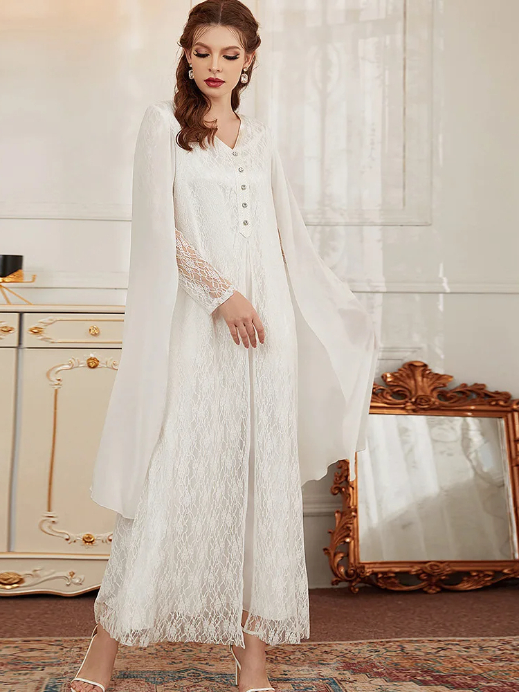 Robe de Mariée Marocaine Blanche – Image 4