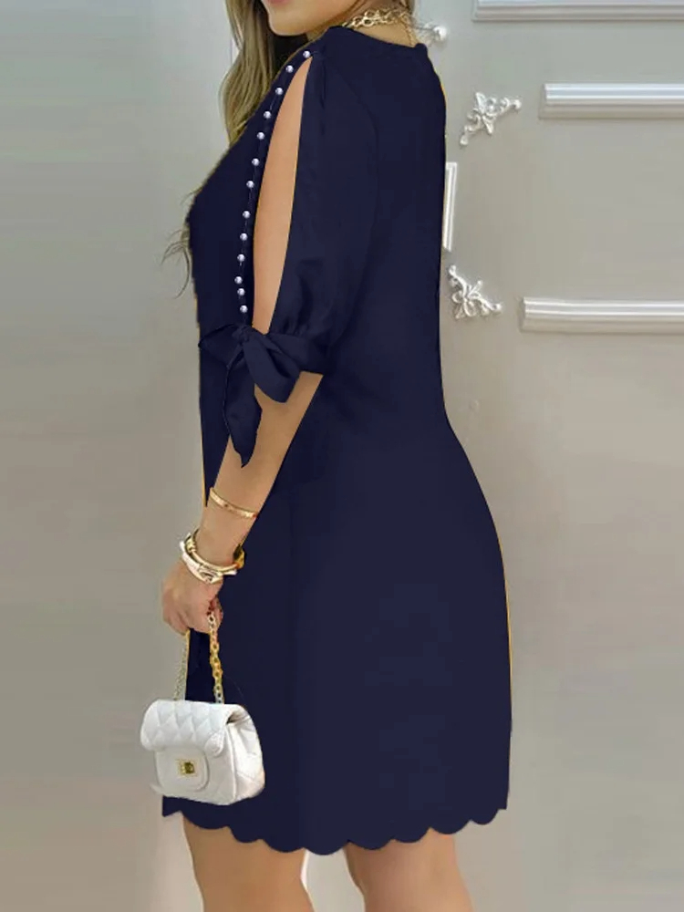 Robe Col Bateau pour Mariage