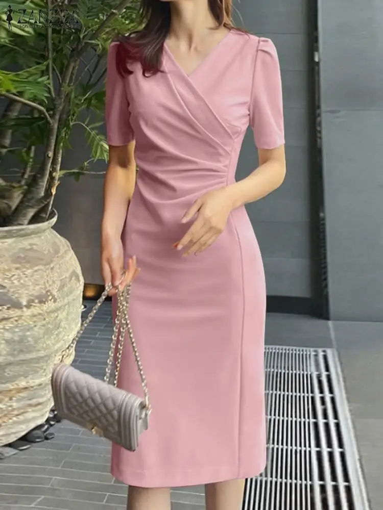 Robe Droite pour Invitée de Mariage – Image 8