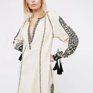 Robe Hippie Courte Chic