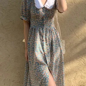 Robe Col Claudine Vintage