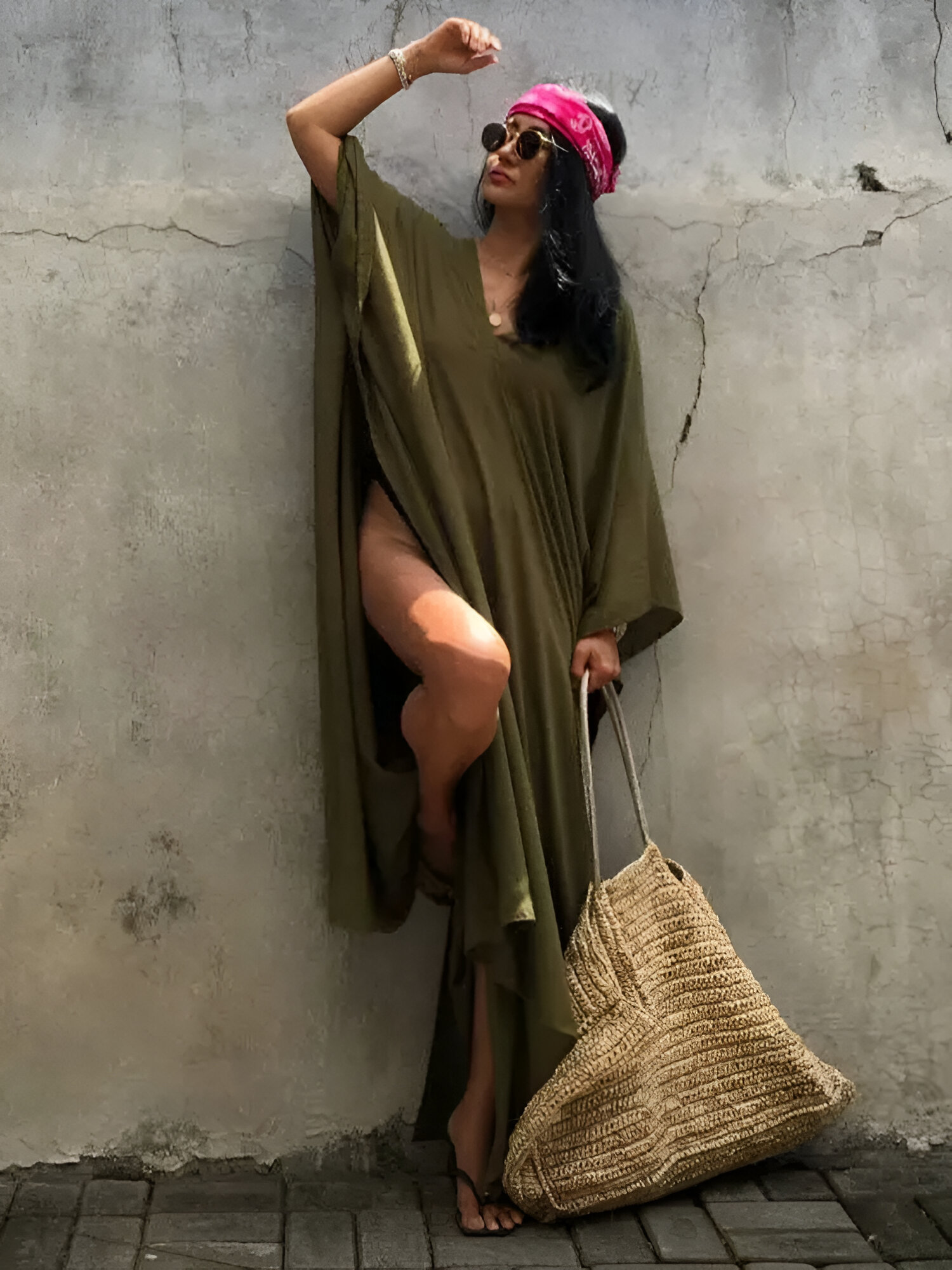 Robe de Plage Bohème