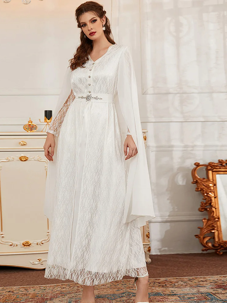 Robe de Mariée Marocaine Blanche