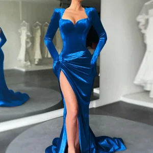Robe de Soirée en Velours