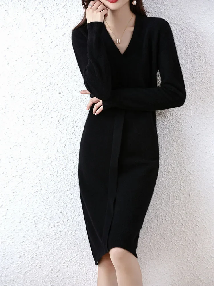 Robe d&rsquo;Hiver Noire