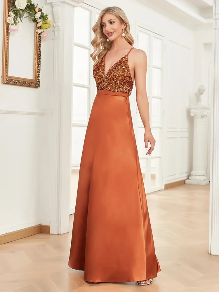 Robe Fluide Terracotta