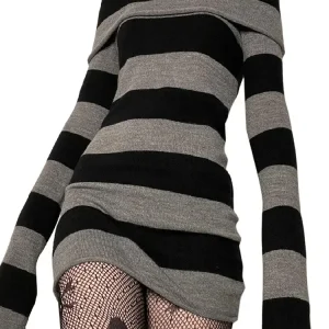 Robe Pull Col Bateau