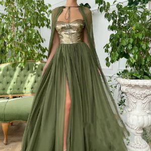 Robe de Soirée Médiévale