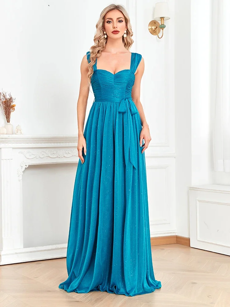 Robe Bleu Turquoise pour Mariage