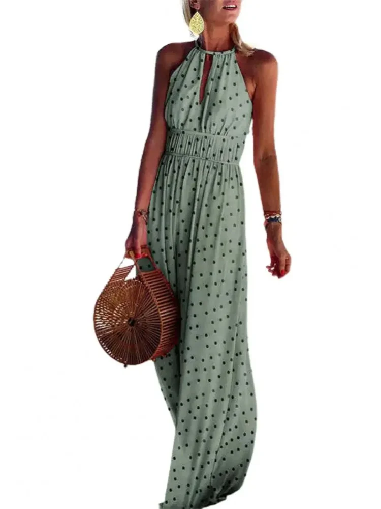 Robe Bohème Vert Sauge