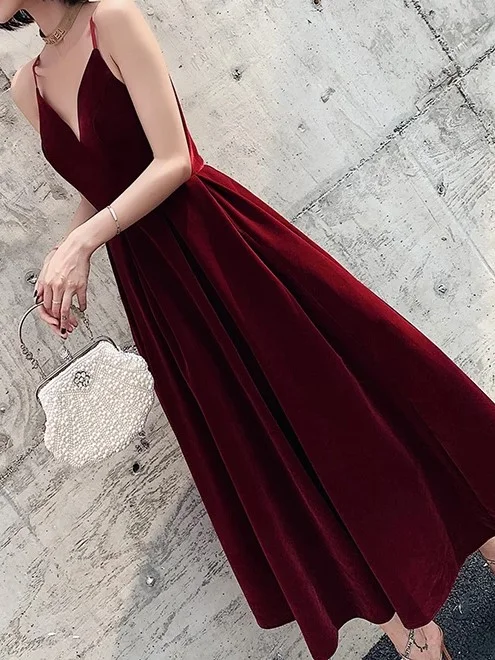 Robe de Cocktail Bordeaux – Image 6