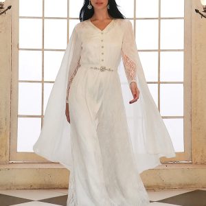 Robe de Mariée Marocaine Blanche