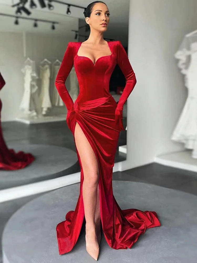 Robe de Soirée en Velours
