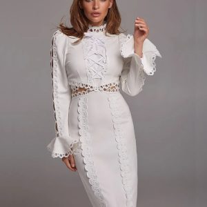 Robe Droite Chic pour Mariage