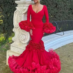 Robe Espagnole Rouge