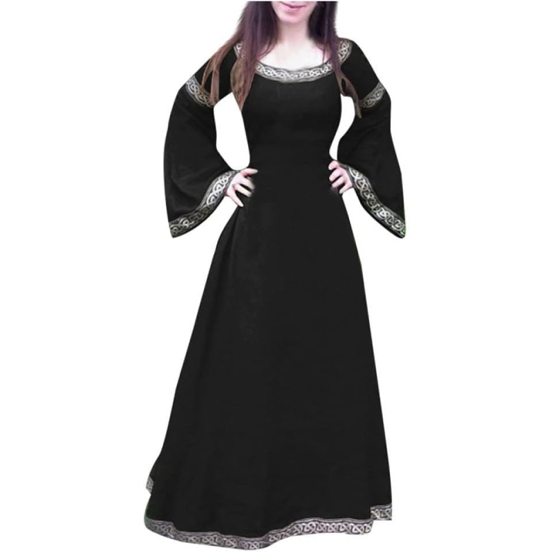 Robe Médiévale Noire
