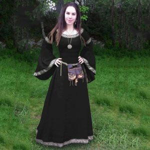 Robe Médiévale Noire