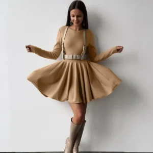 Robe en Laine pour l&rsquo;Hiver Élégante