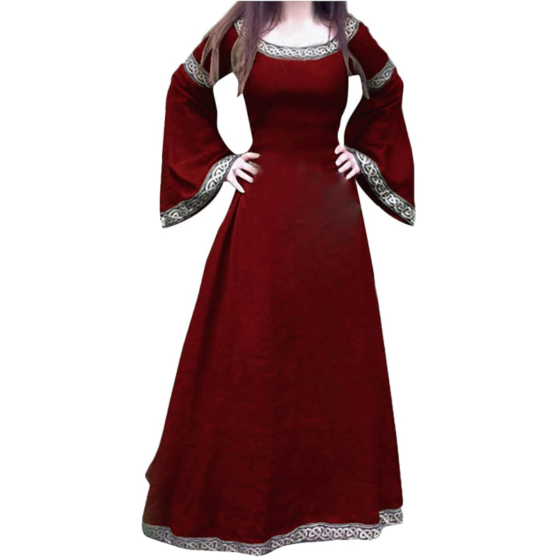 Robe Médiévale Rouge