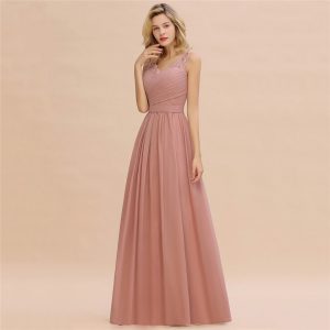 Robe de Soirée Rose