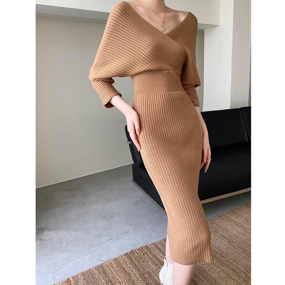 Robe Camel Longue
