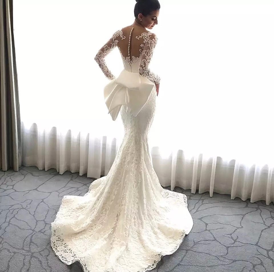 Robe de Mariée Sirène en Dentelle