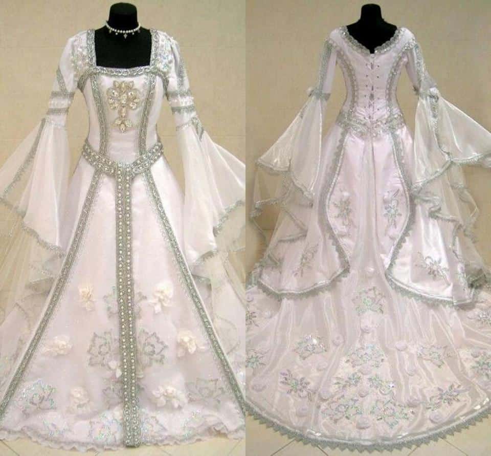 Robe de Mariée Médiévale