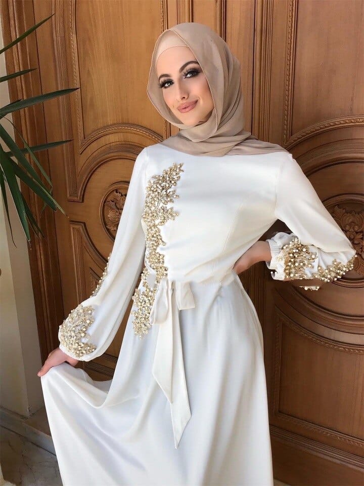 Robe de Mariée Kabyle Blanche