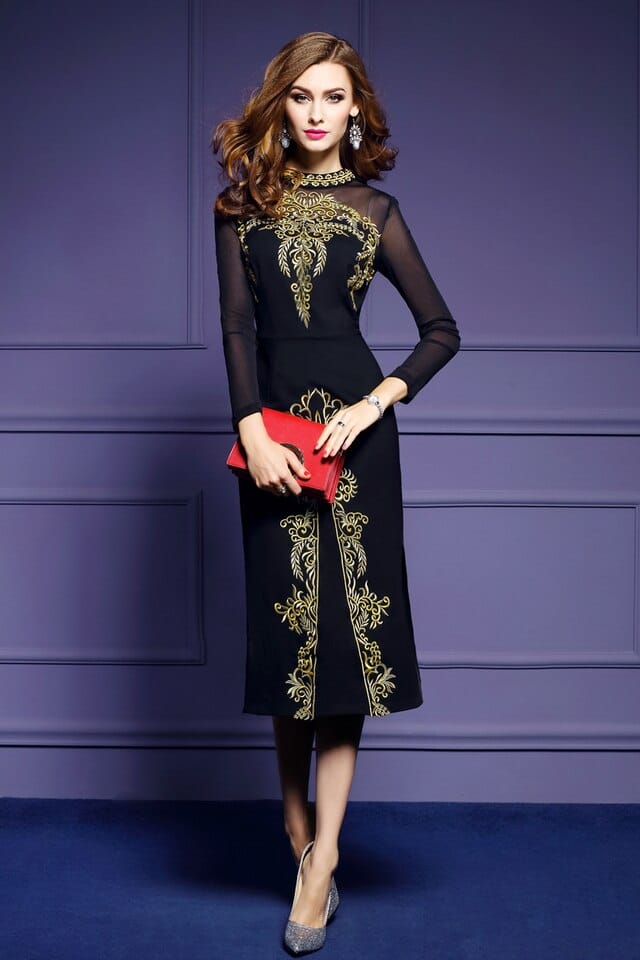 Robe de Soirée Marocaine