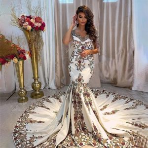 Robe Kabyle Traditionnelle pour Mariée