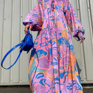 Robe Hippie Années 70