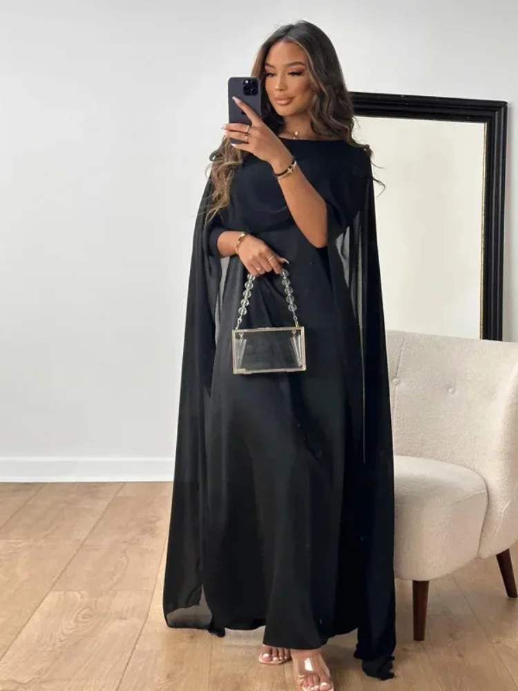 Robe Longue Col Bateau