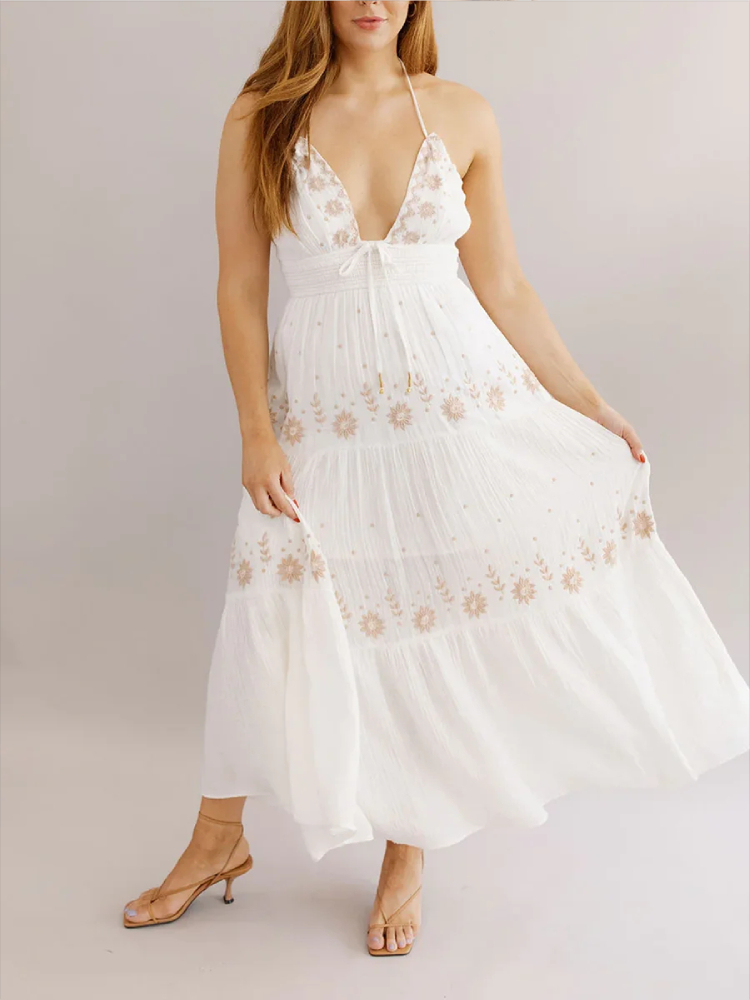 Robe Empire Bohème Chic