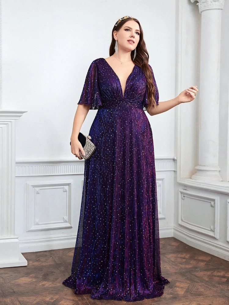 Robe Empire Grande Taille pour Soirée