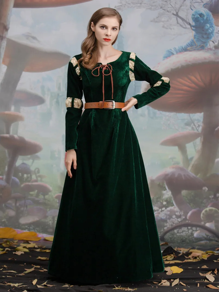 Robe Médiévale en Velours